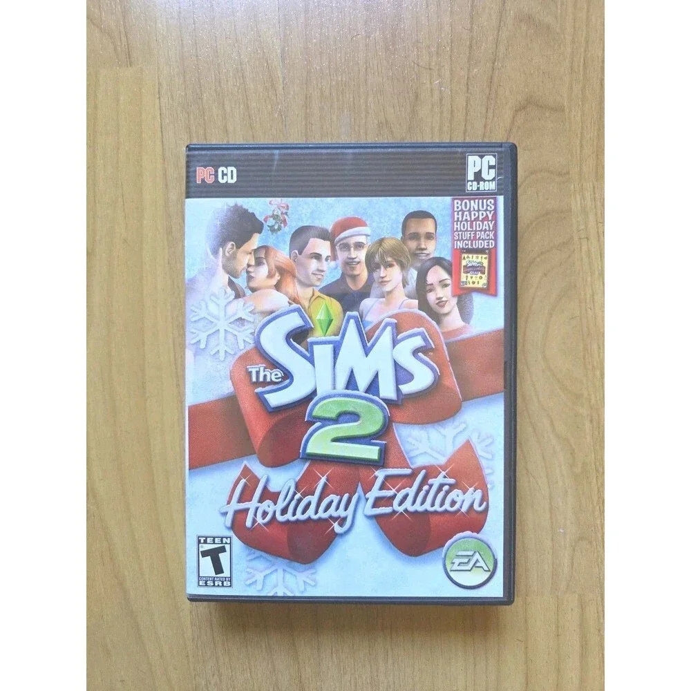 The Sims 2 Holiday Edition PC Game 2006 + Happy Holiday Stuff Complete